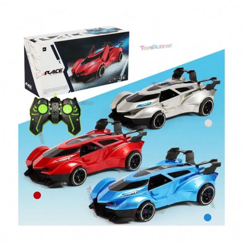 Rc Drift Remote Control Car New Toy 40-50meters Speed Rotation 360 Race Sport Remote Control Car With Opening Doors
