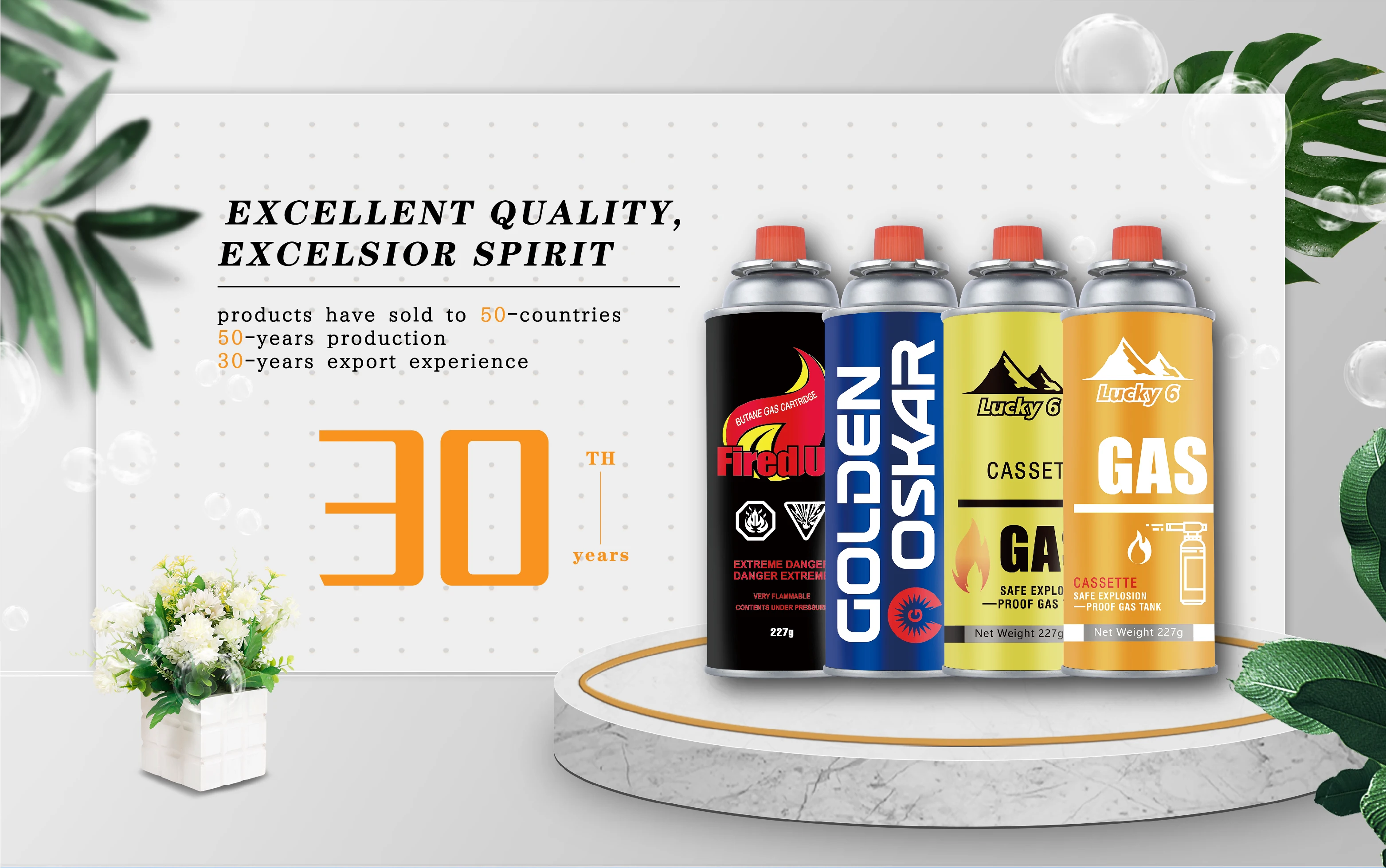 Wholesale Butane Gas Cartridge Portable Butane Gas Canister Camping Gas Canister For Picnic