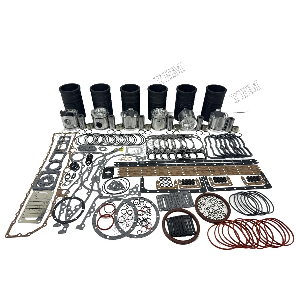 Overhaul Kit With Gasket Set Fit for Mitsubishi S6A3 Engine 3