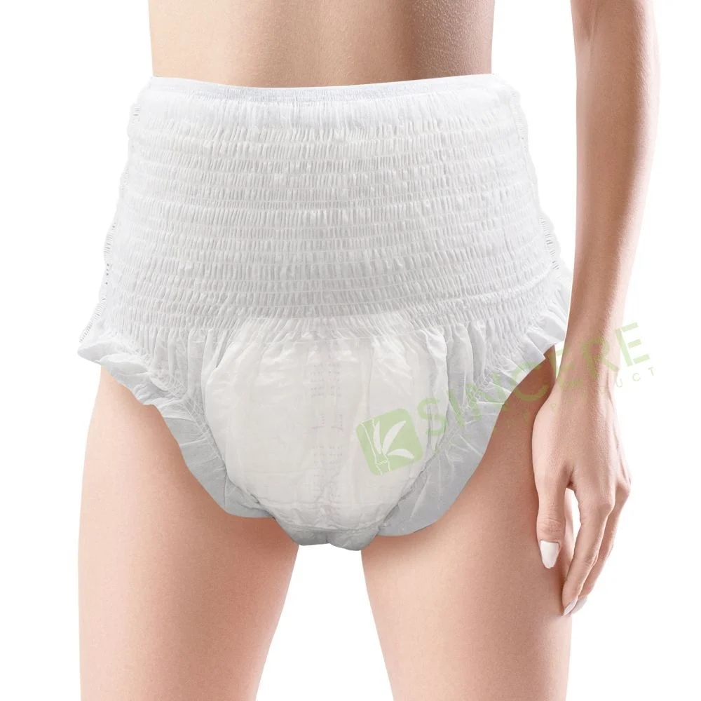 Unisex Disposable Adult Diaper Pants New Type Seniors Underwear with  Printed Bamboo Top Sheet Comfortable for Men and Women