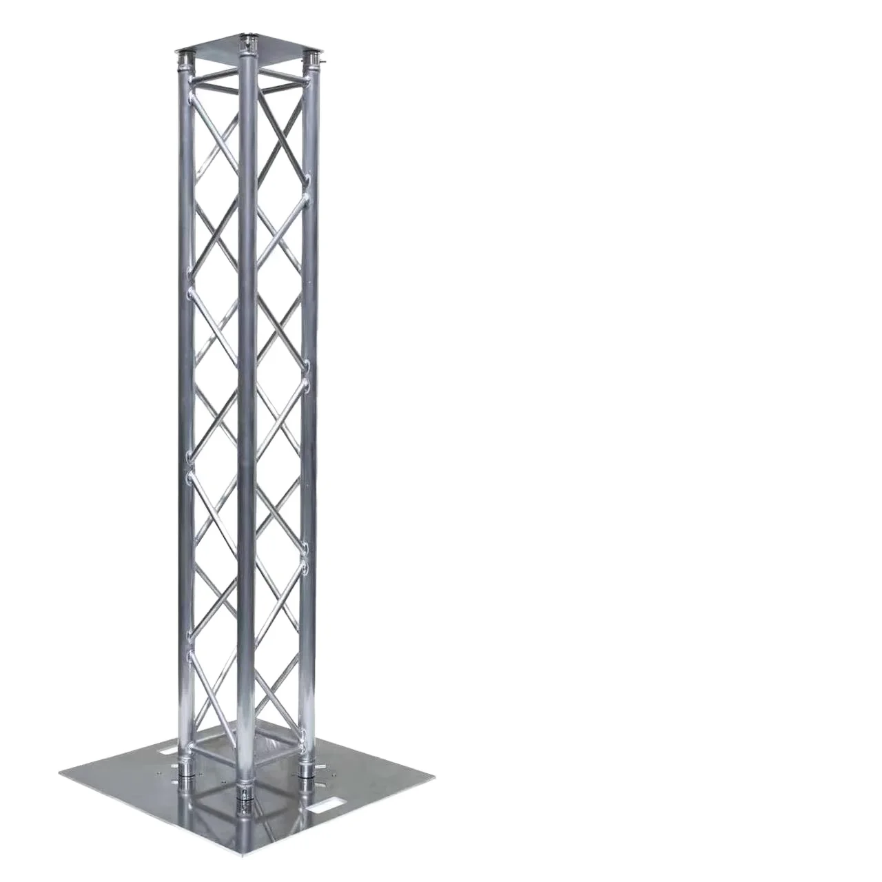 product 200mm portable aluminum alloy truss stand square pattern dj events lighting frame factory price for totem stage-1