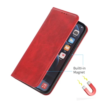 PU TPU Handmade Leather Goods Phone Cover for S7 S8 S9 S10,For Samsung Leather Phone Case Custom