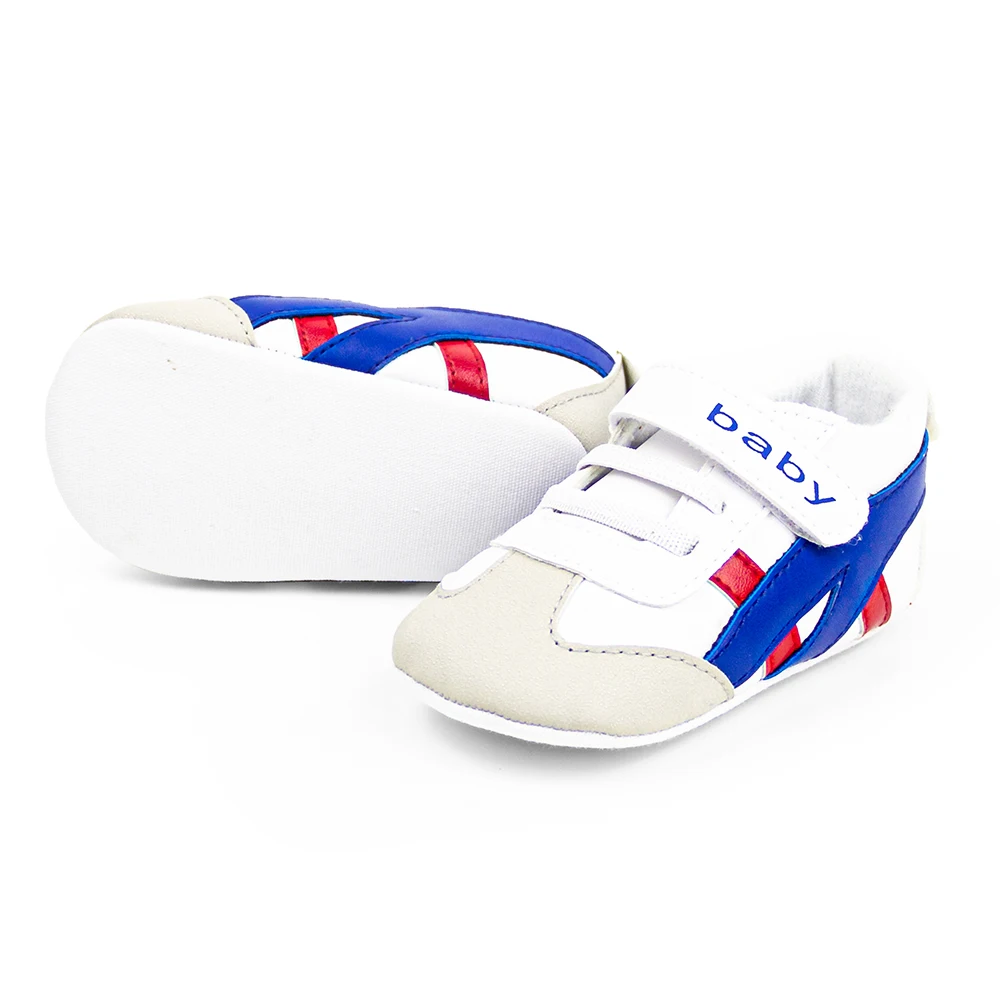 Детские кроссовки Классический Прочный спортивная обувь из искусственной кожи для мальчиков и девочек