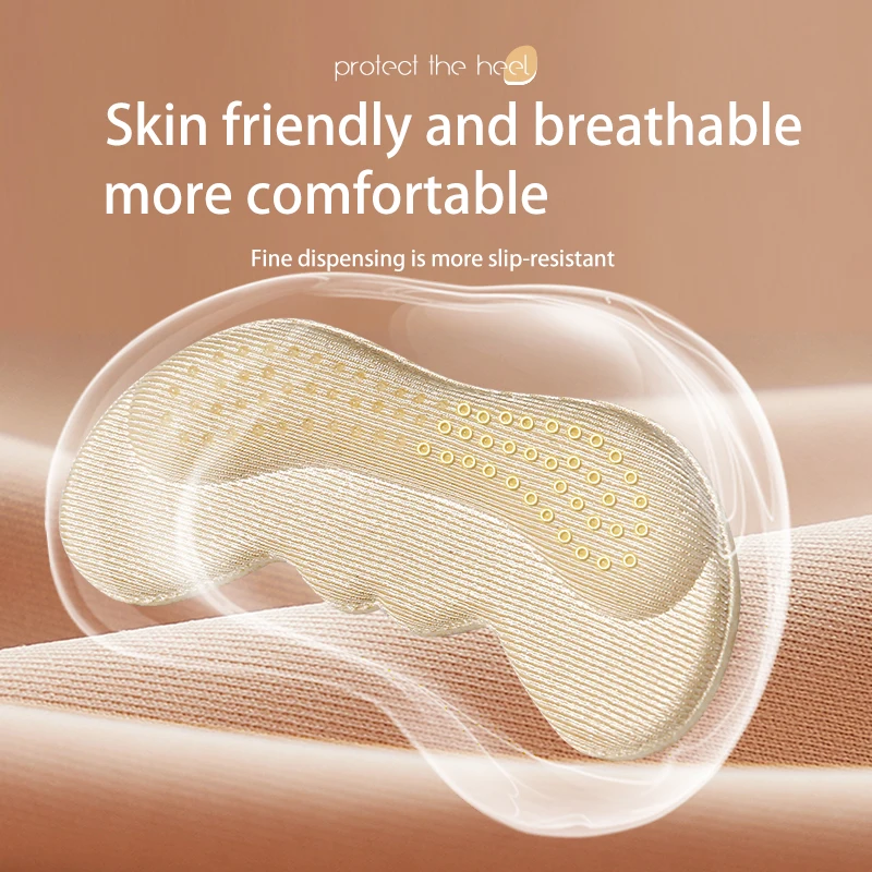 Anti-Blister Heel Stickers, Soft & Breathable Comfort for High Heels