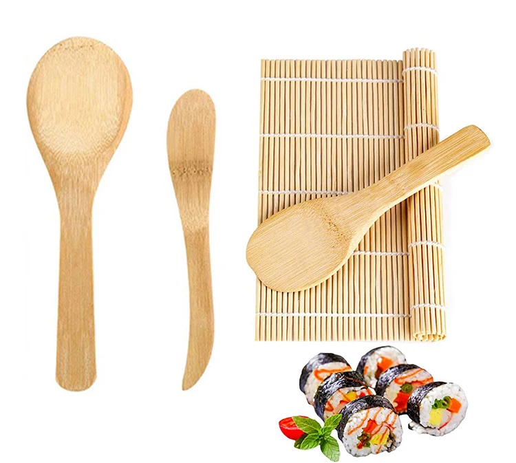 亚马逊热销布袋寿司竹卷工具套件寿司垫勺子筷子套装 Buy 寿司垫 勺子筷子套装 寿司竹滚压工具套件寿司垫 勺子筷子套装 布袋寿司竹滚压工具套件寿司 垫 勺子筷子套装