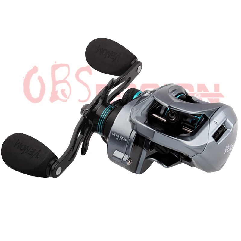 VENOM 11BB 8.1:1 8kg Saltwater Fishing Reel - Teaser Bait Casting