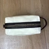 Beige canvas leather
