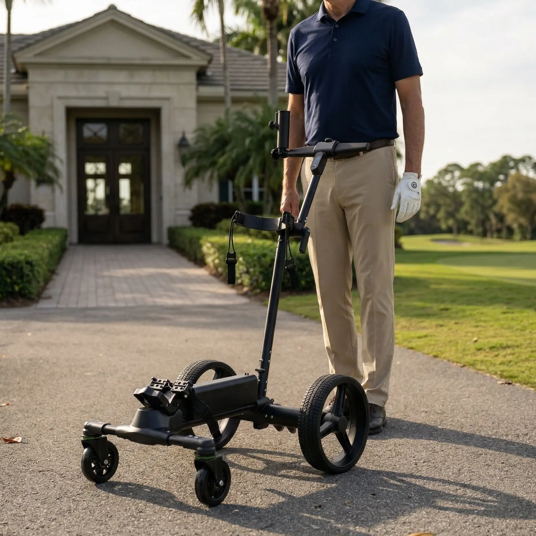 2026 G1 Lightweight Portable Electric Golf Trolley with 36 Hole