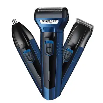 3-in-1 Multi-function Clippers Nose Hair Clippers Household Waterproof Electric Shaver