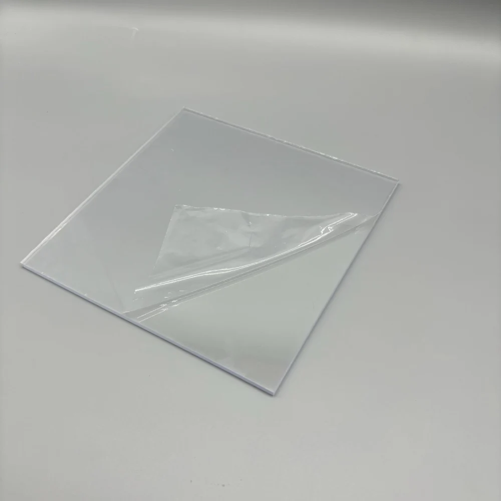 Waterproof Fireproof LED Ceiling Panel Light Diffuse Clear PS Thermoform Plastic Sheets Transparent Perspex Panel Cutting
