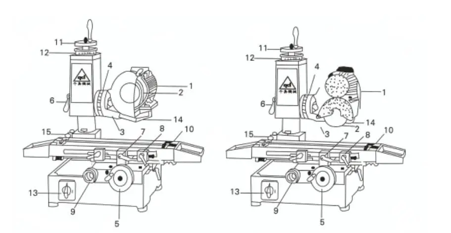 GD-6025Q Universal Tool Cutter Grinder Machine - 1 Year Warranty, Easy ...