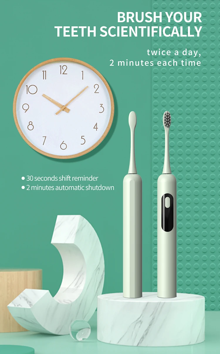 Rechargeable Adult Smart Sonic Electric Toothbrush - Buy Home Dental ...