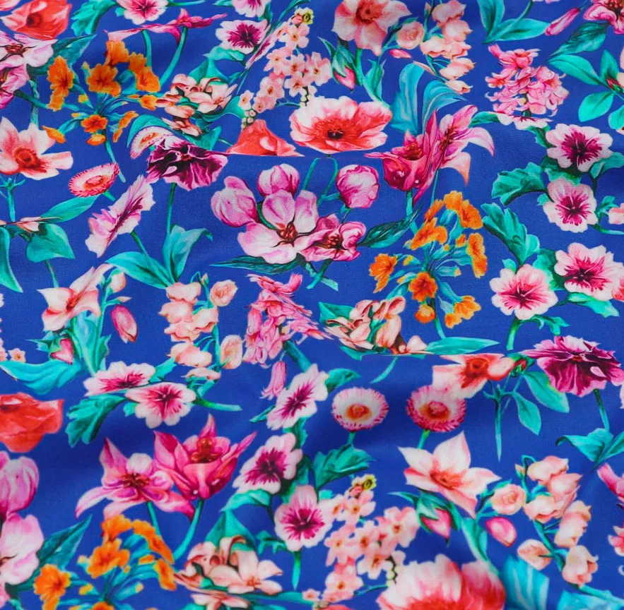 Chinese Custom Tana Lawn Digital Printing Liberty London Cotton Fabric ...