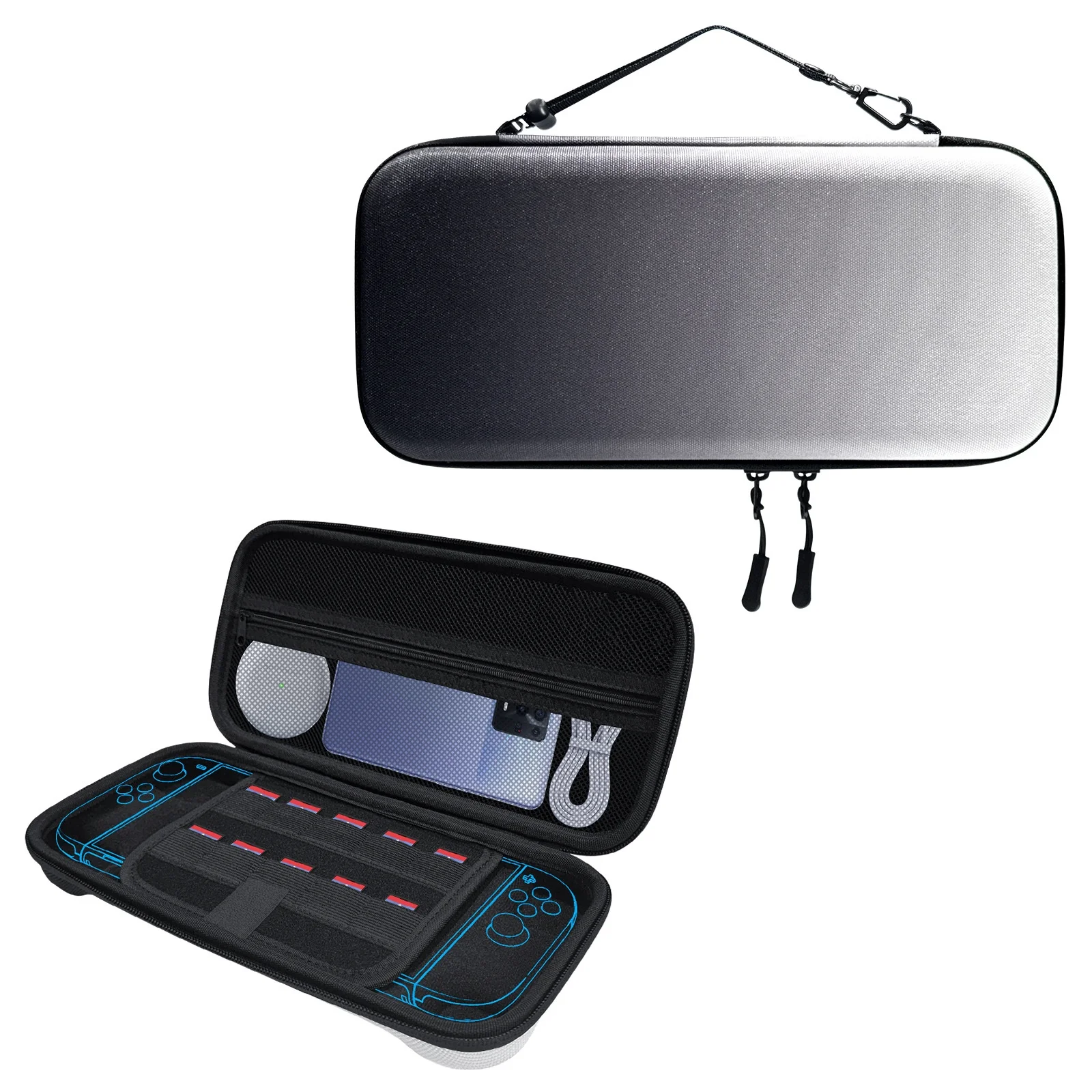 product portable waterproof shockproof eva tool case anti drop practical bags  cases for switch 2-9