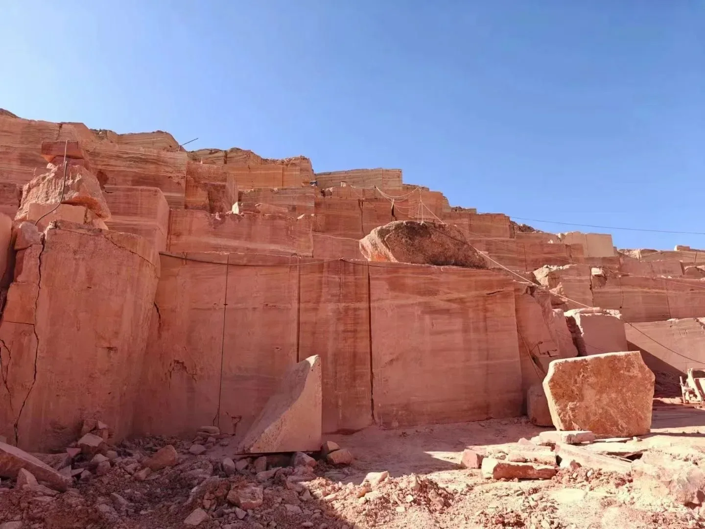 product modern natural red cave stone travertine limestone tile interior hotel bathroom wall and floor sink marble premium natural stone-1