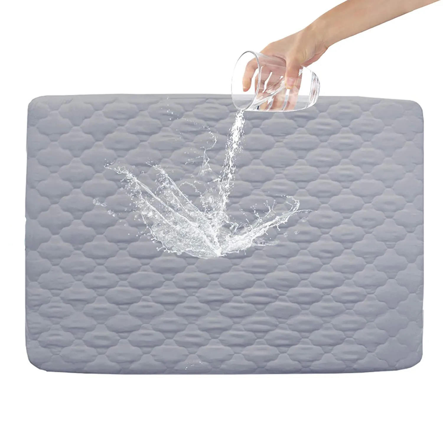 2 упаковки, стеганая Водонепроницаемая защитная пленка