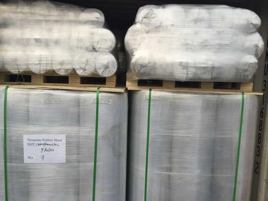 5mm 6mm Plain Cotton Canvas Insertion Rubber Gasket Joint Sheet With