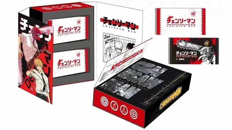 Wholesale Chainsaw Man Collectible Tcg Cards Booster Box Rare Anime