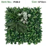 Artificial Hedge Grass Panel With Ferns & Vein Leaves