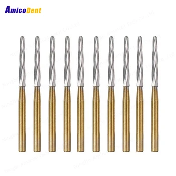 Zekrya Drills Endo Z Golden Burs 23mm 25mm 28 Mm Gold Fg Dental Carbide ...