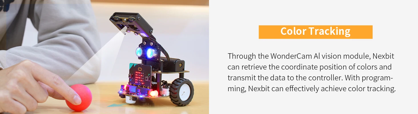 Hiwonder Nexbit Microbit Programmable Remote Control AI Vision Smart ...