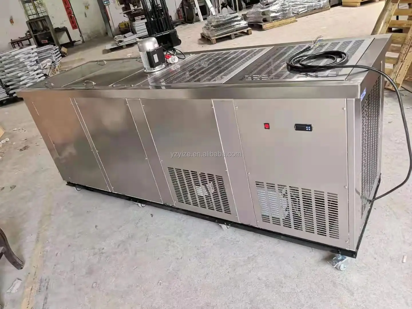 Industrial Direct Cool 500kg 1 Ton Ice Block Maker Commercial Ice Block