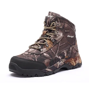 OEM OBM Custom New Design Outdoor Camouflage Hiking Boots Men Climbing Hunting Boots Jungle Training Boots Women