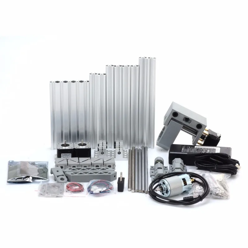 Профильная Экструзионная линейная направляющая стандартная анодированная алюминиевая Европейская черная 2080 V-слот для квадрата 3D-принтера CNC из