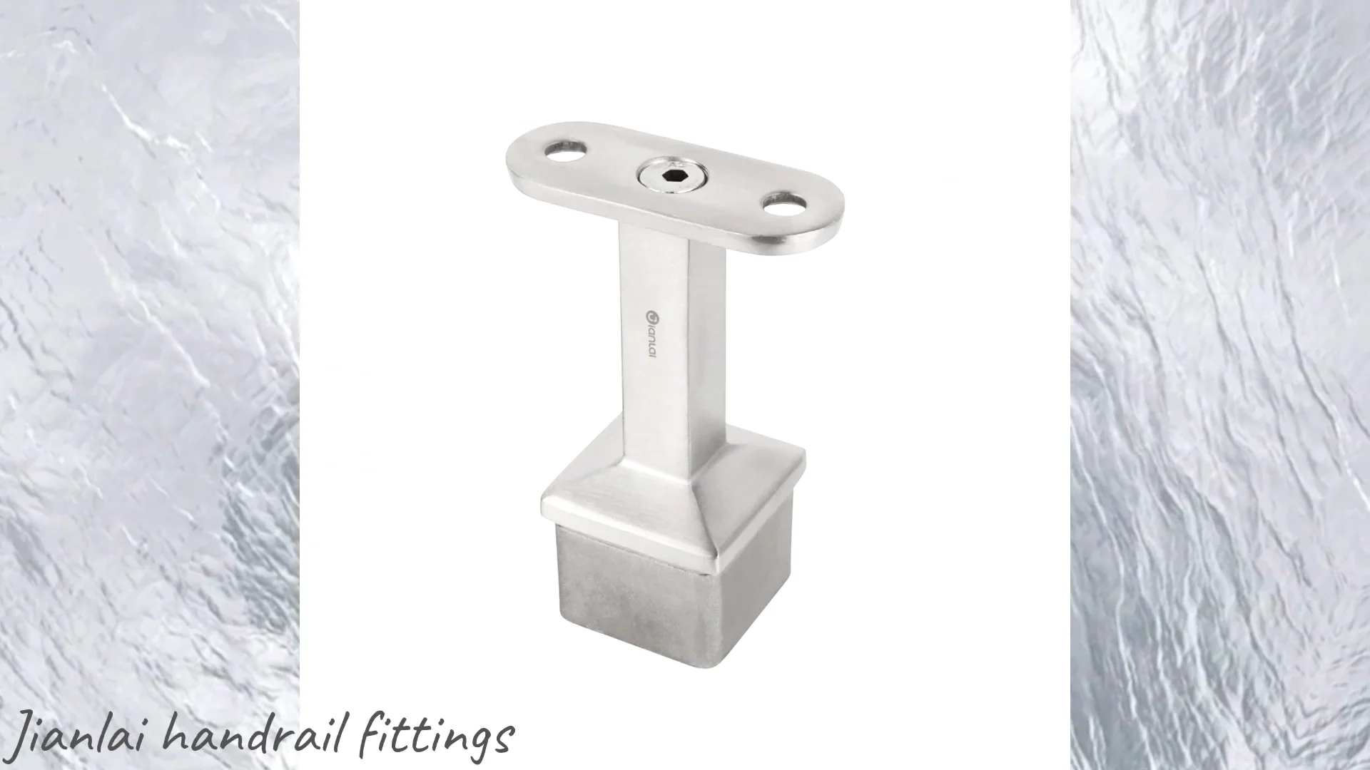 Stainless Steel Square Fence Post For Deck Stair Cable Railing System