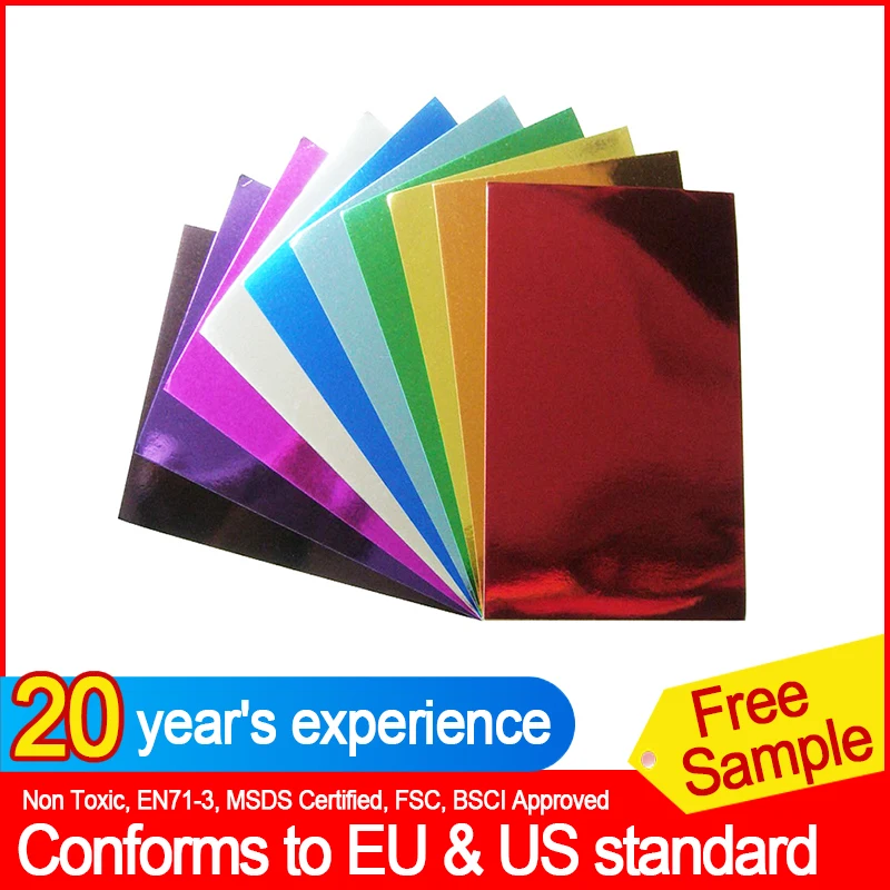 Ideen Mit Herz Carta Di Design Metallizzata 20 Fogli Di Cartone A