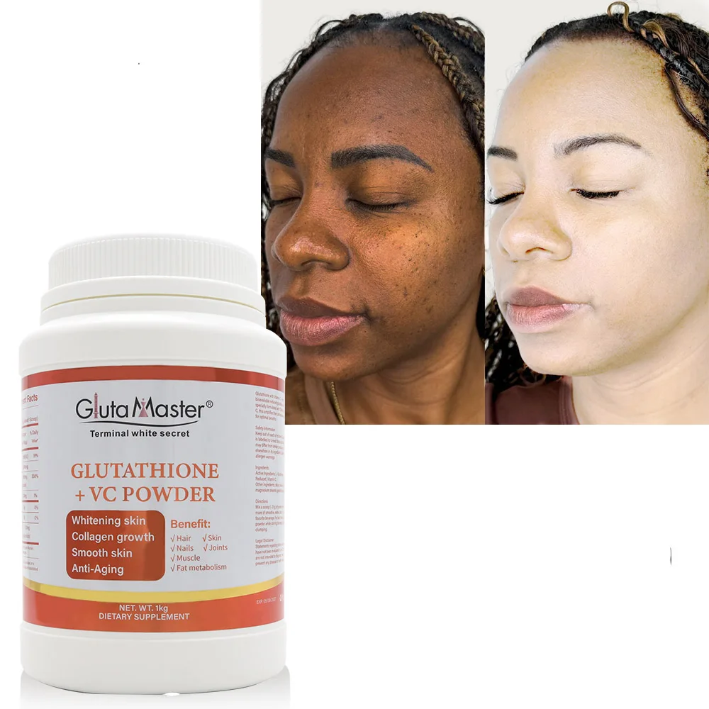 whey glutathione Gluta Master Glutathione Vitamine C 1KG Mass Whey Protein Powder Smooth  Skin Whitening Isolate Protein Powder Supplement