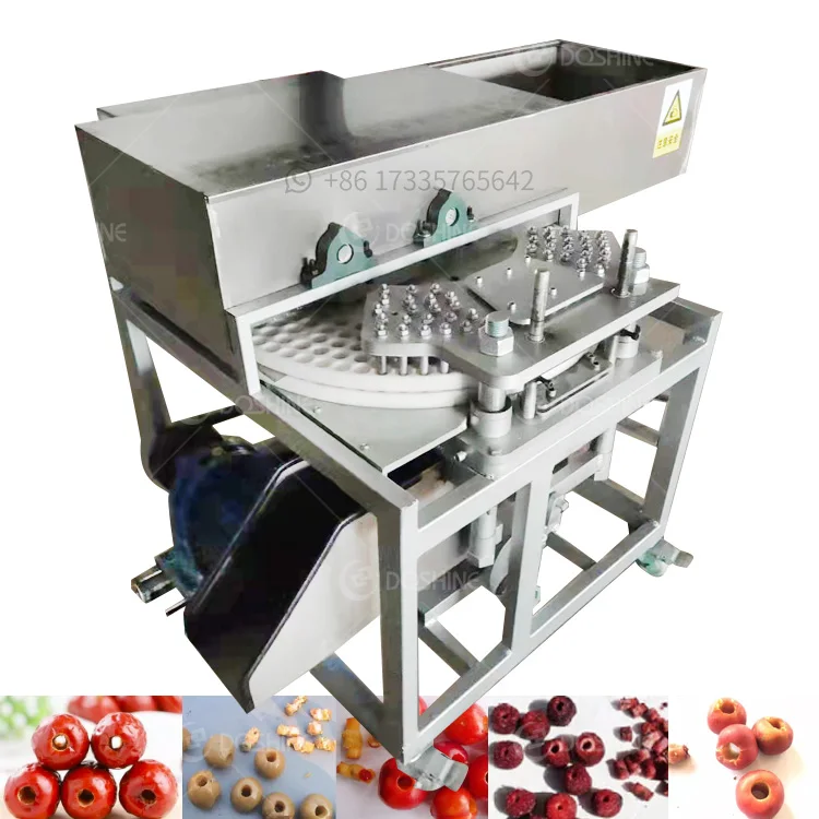 Olive pitting & Stuffing machine for low density fillings