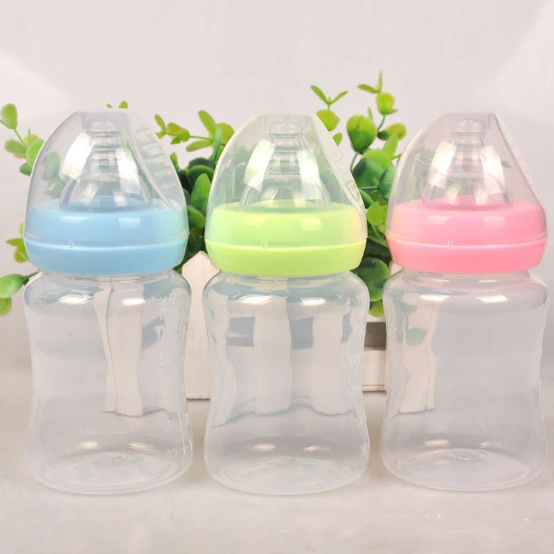 XRJ-BB002 Blank Logo Reusable Silicone Custom Unbreakable PP Baby Feeding Milk Bottle for Babies