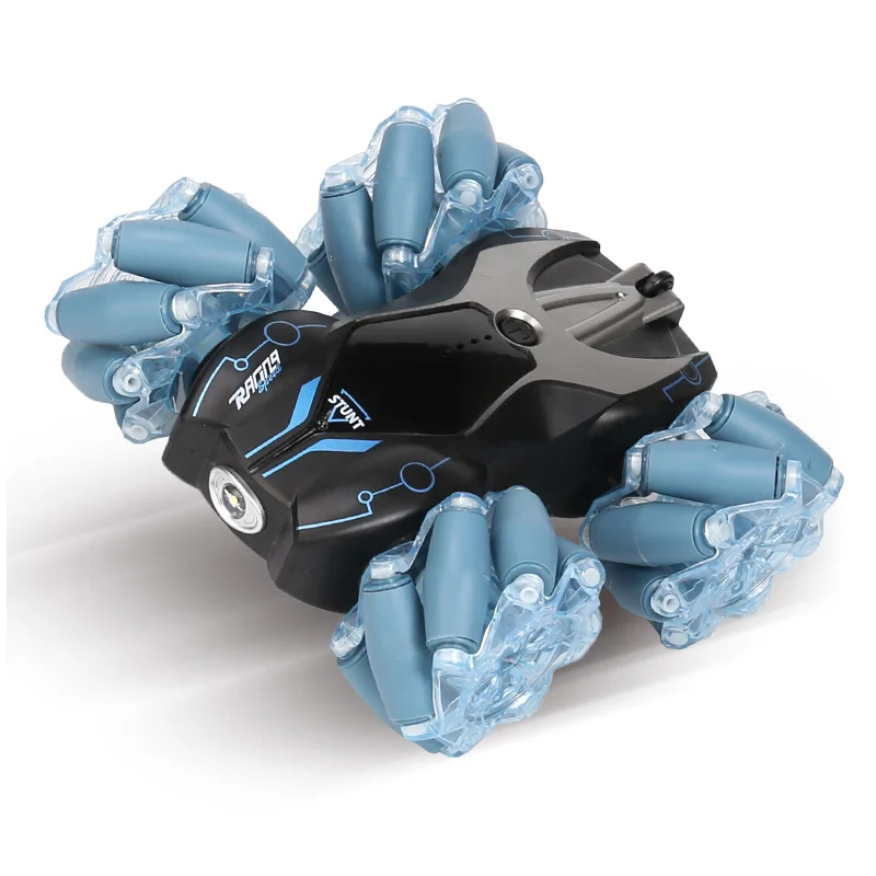 
 Радиоуправляемые автомобили 4WD с дистанционным управлением, жест, дрифт, трюковая машина, двухсторонний рулон, светодиодная подсветка, танцевальный вождение, электрическая машина, игрушки для детей  