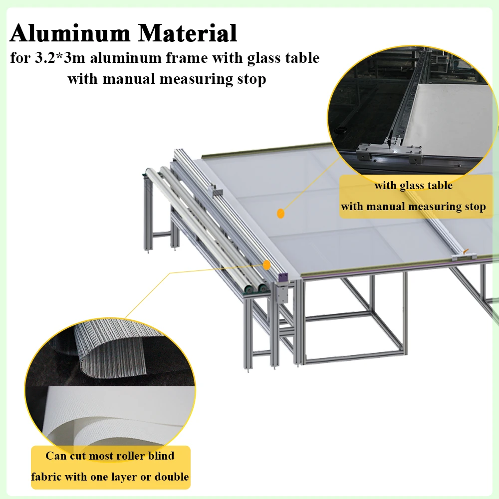 Manual Grade Windproof Roller Blind Fabric Hand Cutter Machine Product