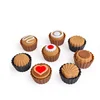 Cupcake Shaped Keychain