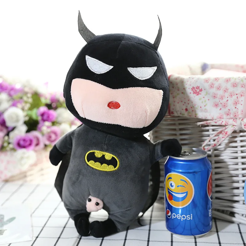 New Crayons Shin Chan Transforms Into Spiderman Super Plush Toy Man Cute Cartoon Avengersed Action Figures Doll