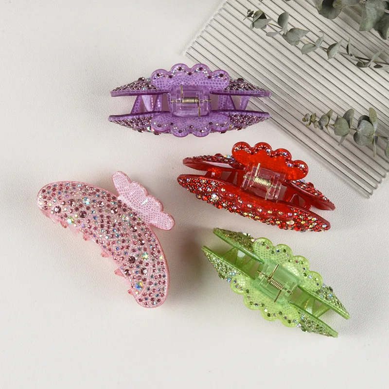 ✨NEW Elegant Rainbow ? Multicolor Crystal Rhinestone Hair Clip Claw il_340x270.6450468207_1owo.jpg main image 3