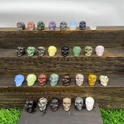 Spiritual healing stone tumbled stone Car pendant 7 chakra pendant quartz crystal crafts