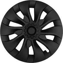 18 Inch Wheel Cover Hubcaps for Tesla Model 3 Tesla Hubcap Replacement Uberturbine Hubcaps Matte Black Wheel Cover