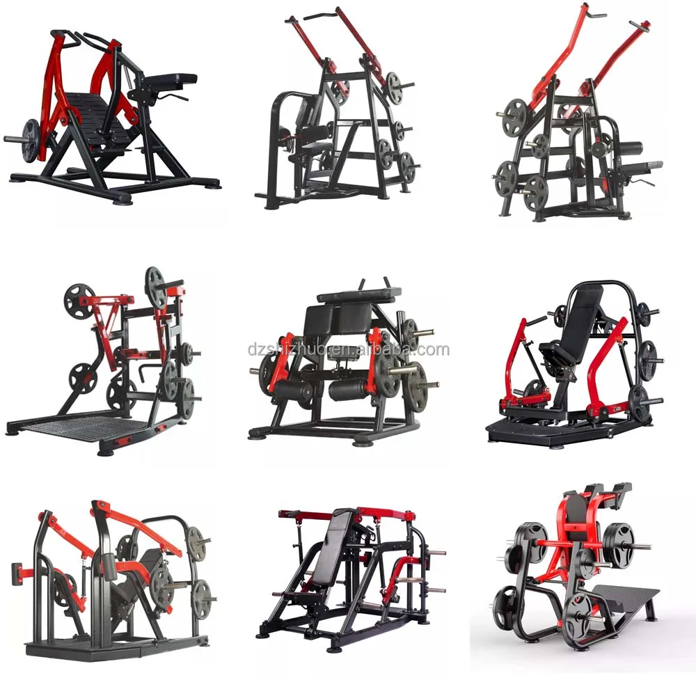 Sxj08 Commercial Use Gimnasio Gym Equipment Plate Loaded Kneeling Leg