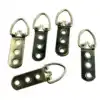 Gold Three-Hole Coarse Wire Large Hanging Ring