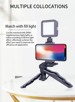 G204 Portable Studio Podcast Smartphone Recording Led Light Kit for Youtube Video Microphone detail image