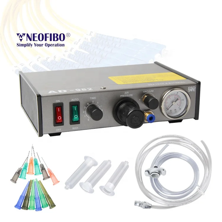 Neofibo EIM-200 Ab Клей Диспенсер волоконно-оптический эпоксидной инъекционных машина для патч-корд производственная линия