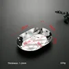 20*14*3 CM Oval Silver