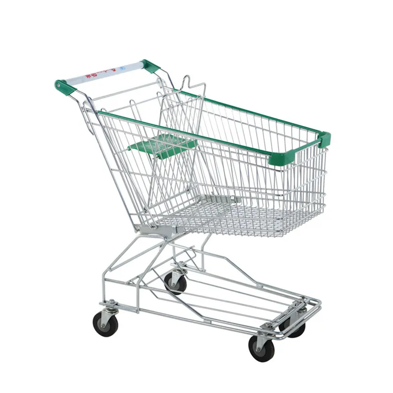 アメリカンスタイルのトロリー型スーパーマーケットショッピングカート