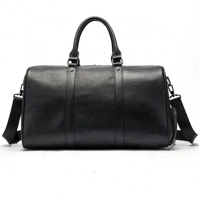 carry on leather duffle bolsa
