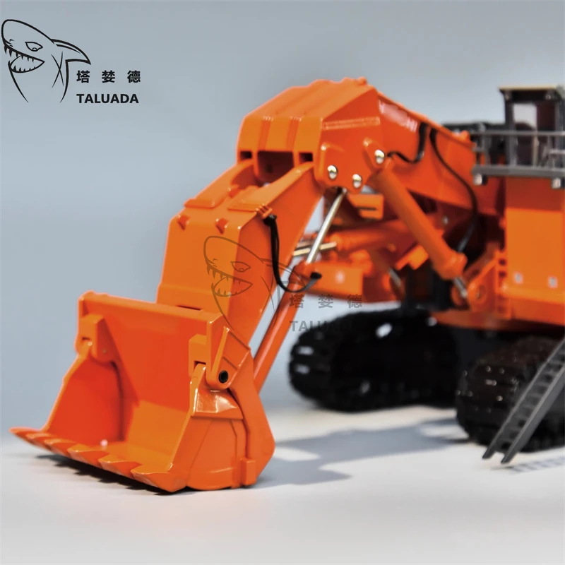 TALUADA Alloy 1:87 Scale Model Toy Hitachi Excavator EX8000 Model