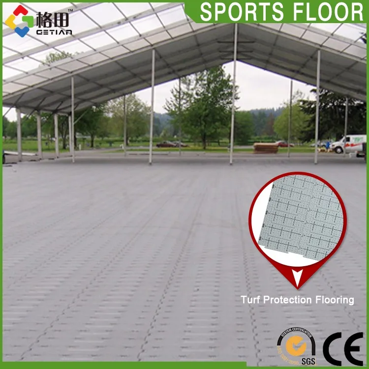 Getian Custom Event Portable Walkway Mats Modern Design Anti-Slip PP & PVC Flooring for Events Wholesale