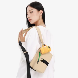 NOXXON Phone Bag Crossbody Waterproof Casual Sling Bag Lightweight Nylon Shoulder Bag with MIni Coin Purse for Unisex